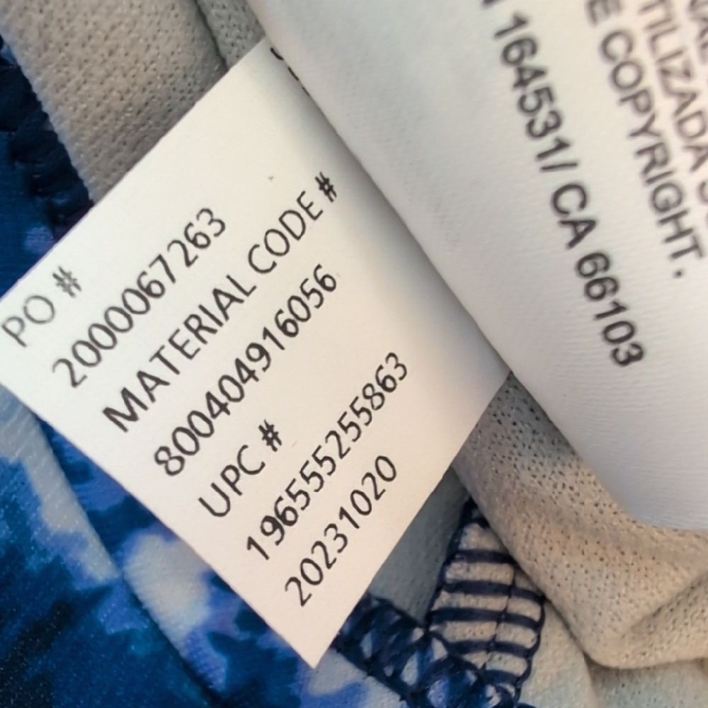 NWT Speedo Endurance Swimsuit One Piece Halter Moderate Cut Blue Water Color -12 - Picture 12 of 14